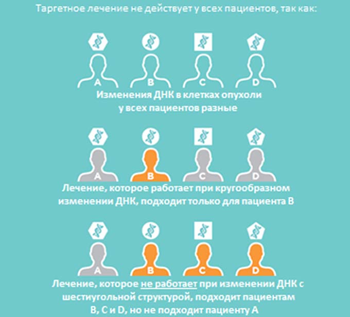 Возможные недостатки Недостаток таргетной терапии рака