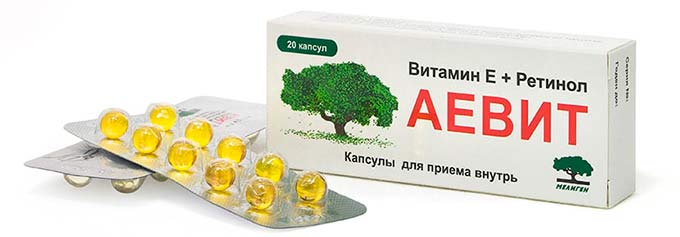 Фармакологические характеристики АЕвита АЕВИТ