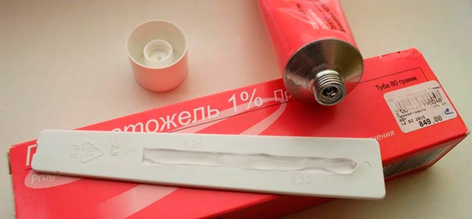 Туба и упаковка геля Прожестожель