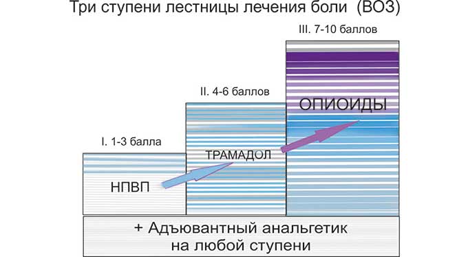 Обезболивающая терапия Три ступени лечения боли